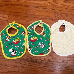 Vintage Bibs Baby Looney Tunes Tweety Sylvester Bugs Bunny